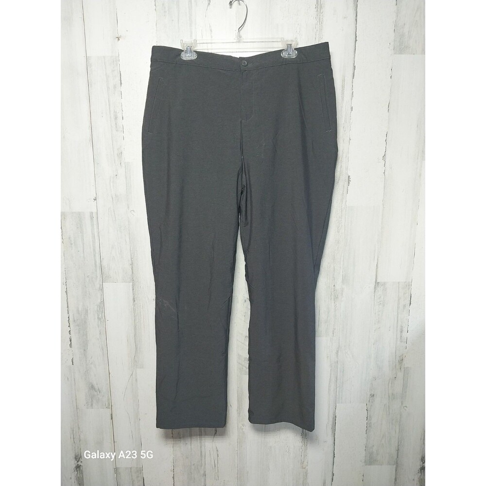 Storm Pack Windproof Pants Fleece Lined Thermal Gray Size XL